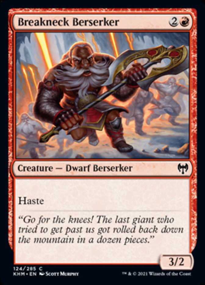 Breakneck Berserker [Kaldheim] (KHM 124)