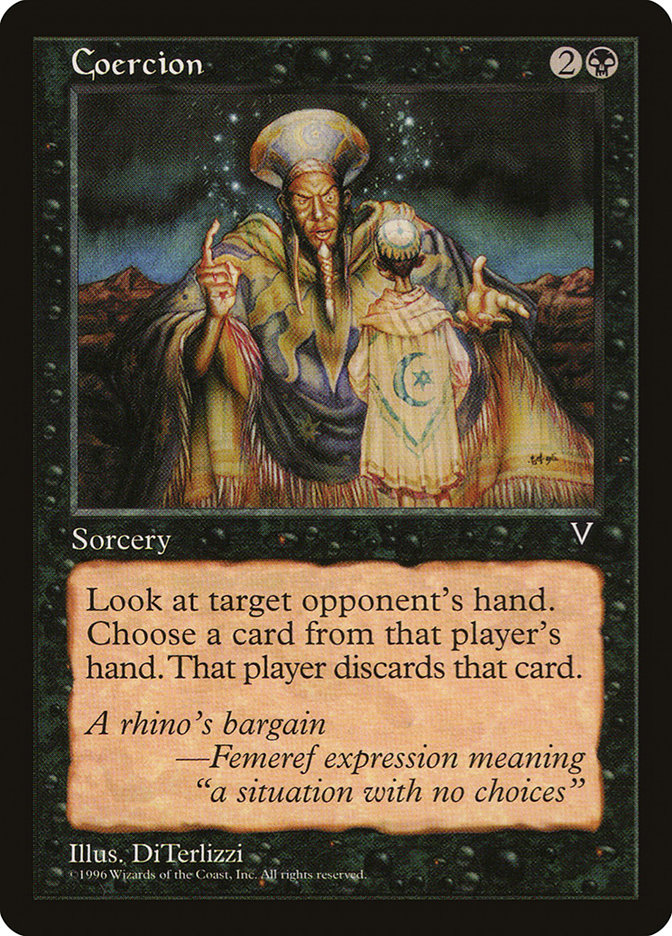 Coercion [Visions] (VIS 54)