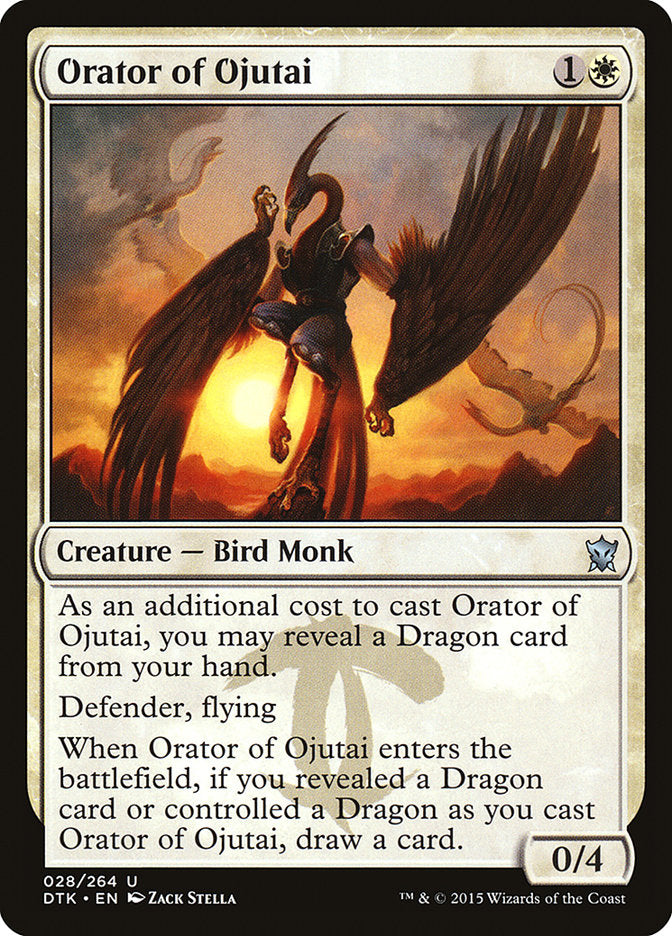 Orator of Ojutai [Dragons of Tarkir] (DTK 28)