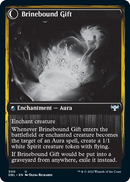 Brine Comber // Brinebound Gift [Innistrad: Double Feature] (DBL 500)