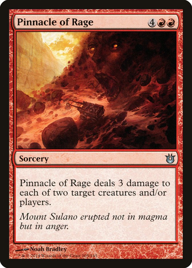 Pinnacle of Rage [Born of the Gods] (BNG 105)