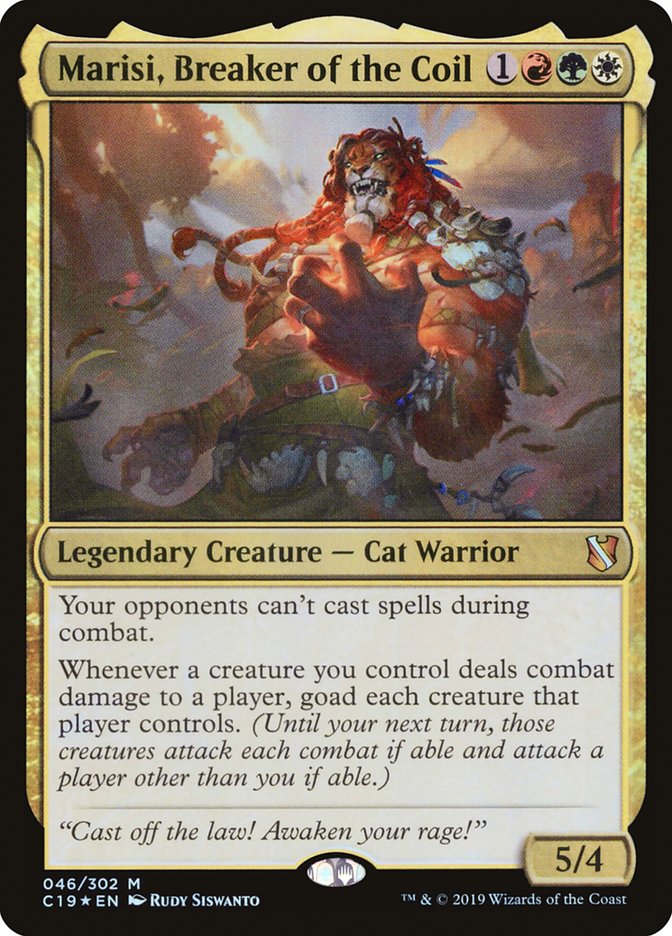 Marisi, Breaker of the Coil [Commander 2019] (C19 46)