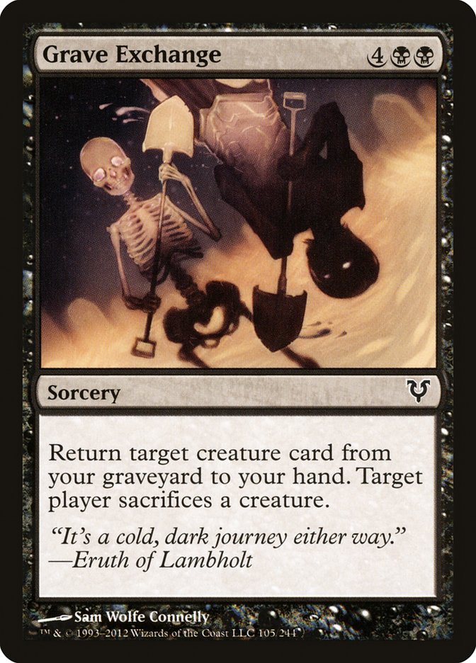 Grave Exchange [Avacyn Restored] (AVR 105)