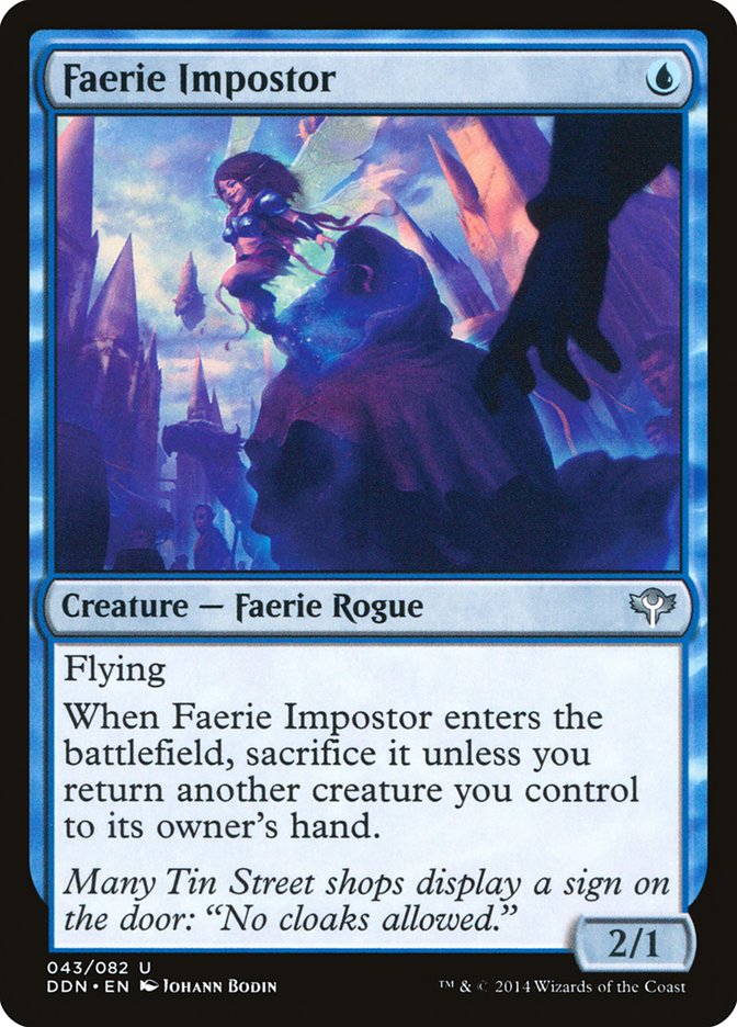 Faerie Impostor [Duel Decks: Speed vs. Cunning] (DDN 43)
