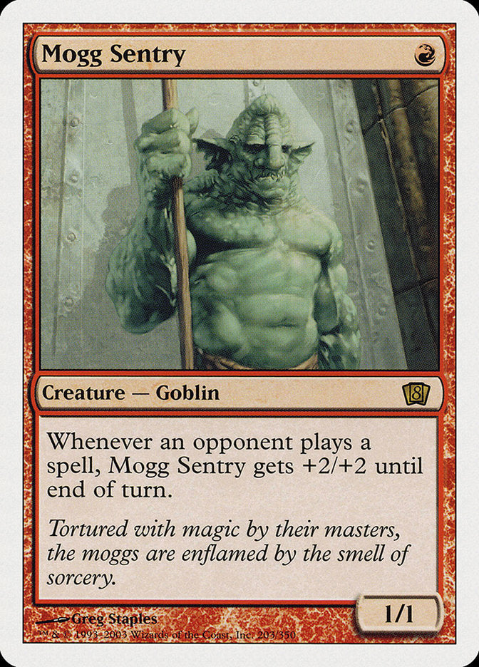 Mogg Sentry [Eighth Edition] (8ED 203)