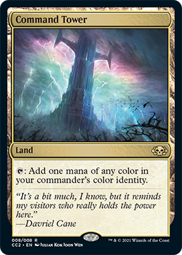Command Tower [Commander Collection: Black] (CC2 8)