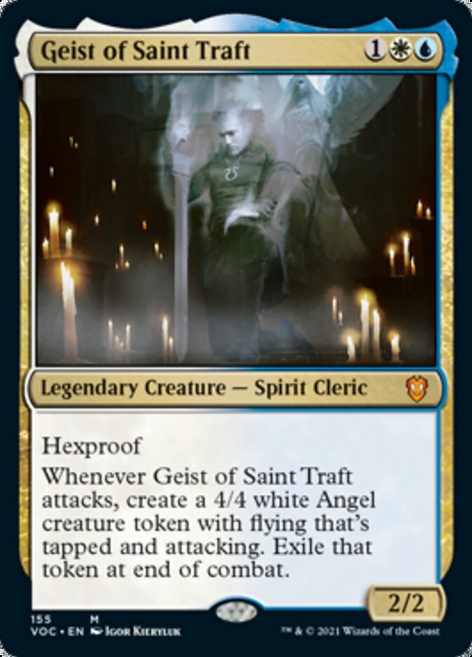 Geist of Saint Traft [Innistrad: Crimson Vow Commander] (VOC 155)