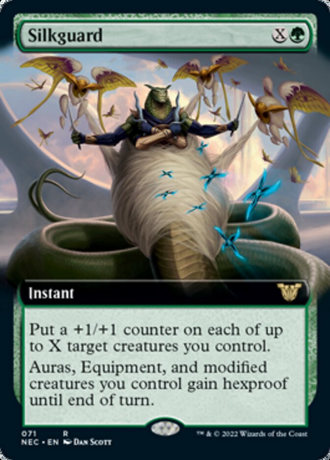Silkguard (Extended) [Kamigawa: Neon Dynasty Commander] (NEC 71)