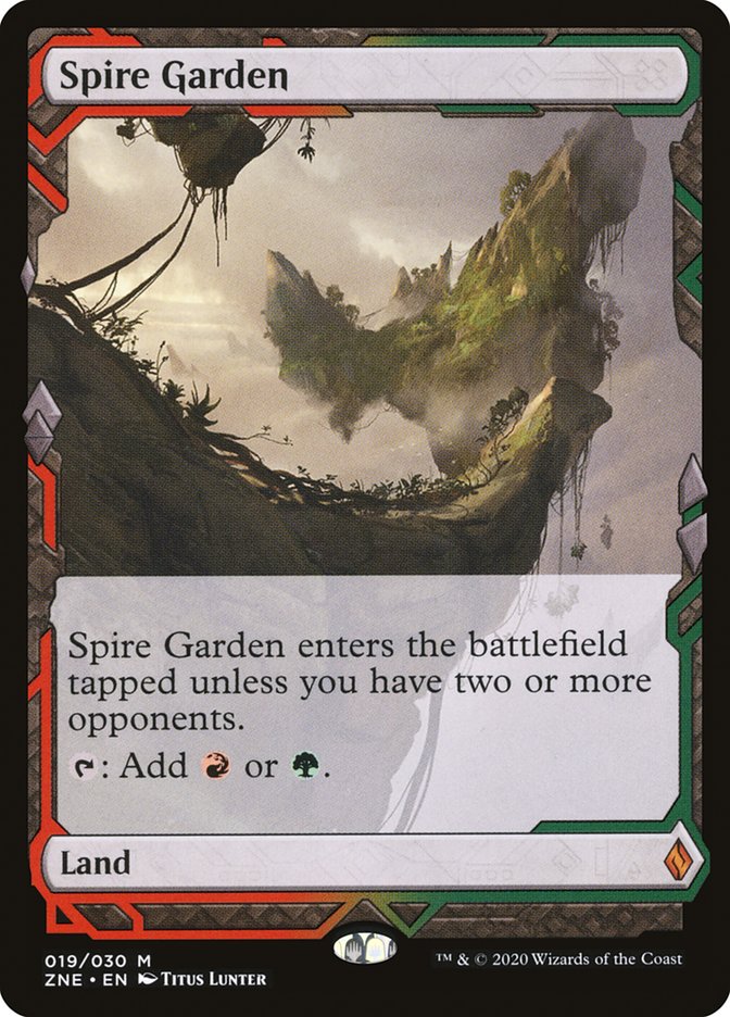 Spire Garden [Zendikar Rising Expeditions] (ZNE 19)