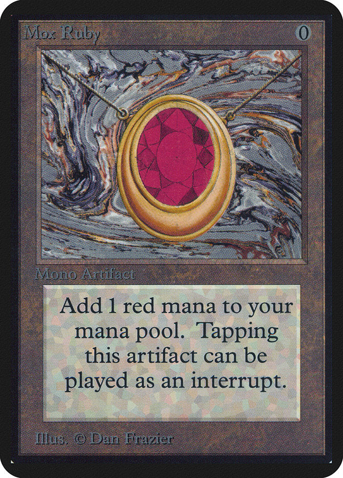 Mox Ruby [Limited Edition Alpha] (LEA 264)