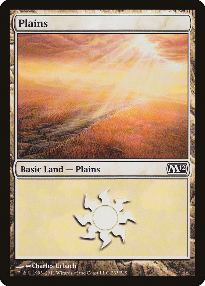 Plains (#233) [Magic 2012] (M12 233)