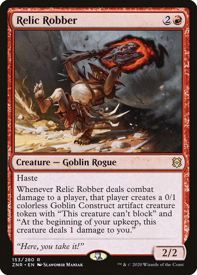 Relic Robber [Zendikar Rising] (ZNR 153)