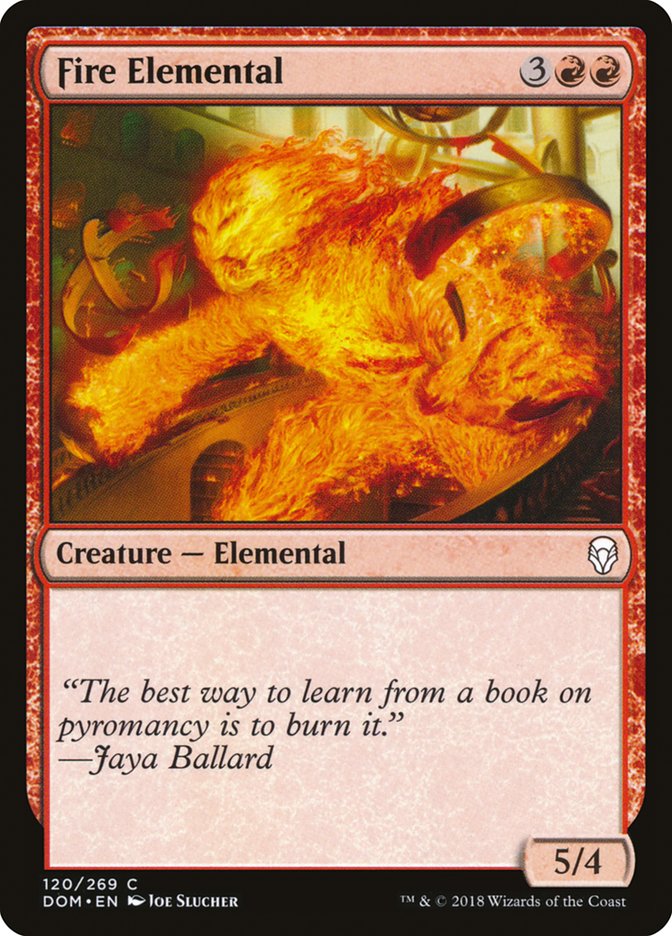 Fire Elemental [Dominaria] (DOM 120)