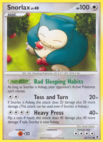 Snorlax (81/111) [Rising Rivals]