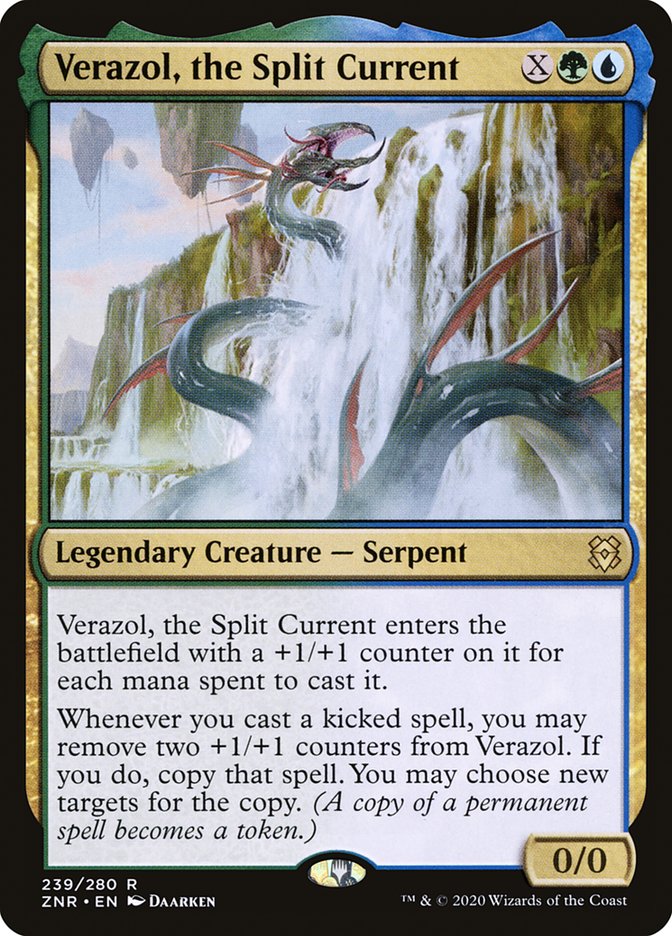 Verazol, the Split Current [Zendikar Rising] (ZNR 239)