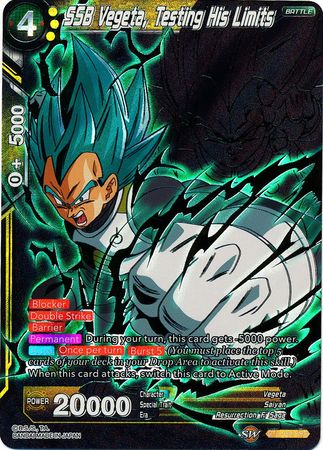SSB Vegeta, Testing His Limits (SPR) [BT5-083]