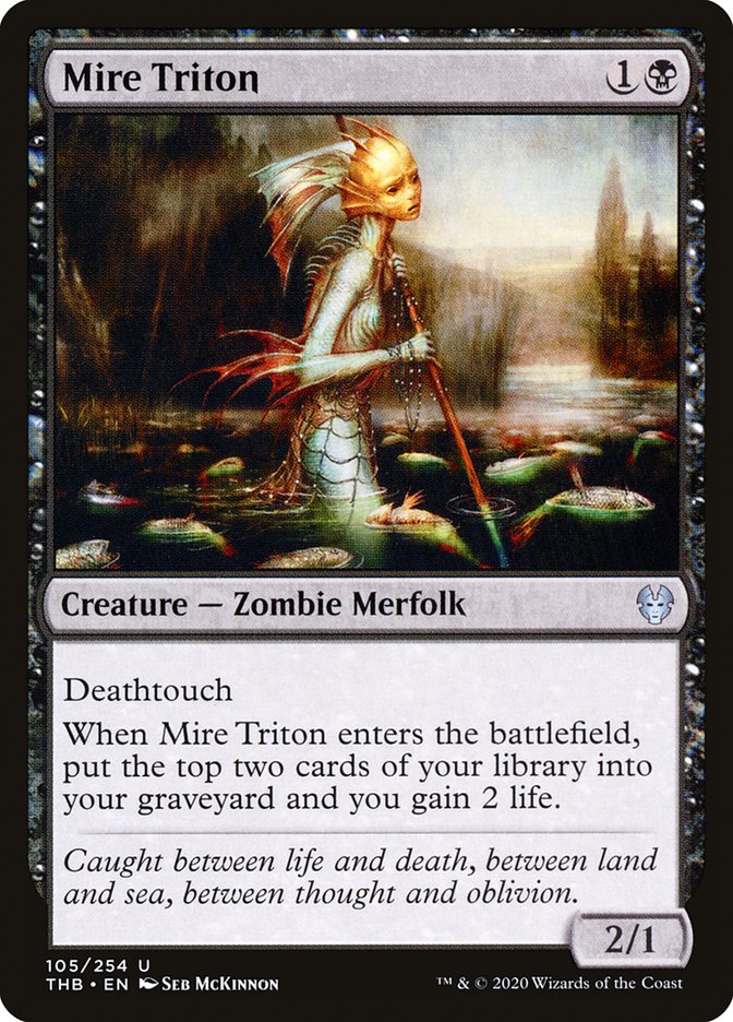 Mire Triton [Theros Beyond Death] (THB 105)