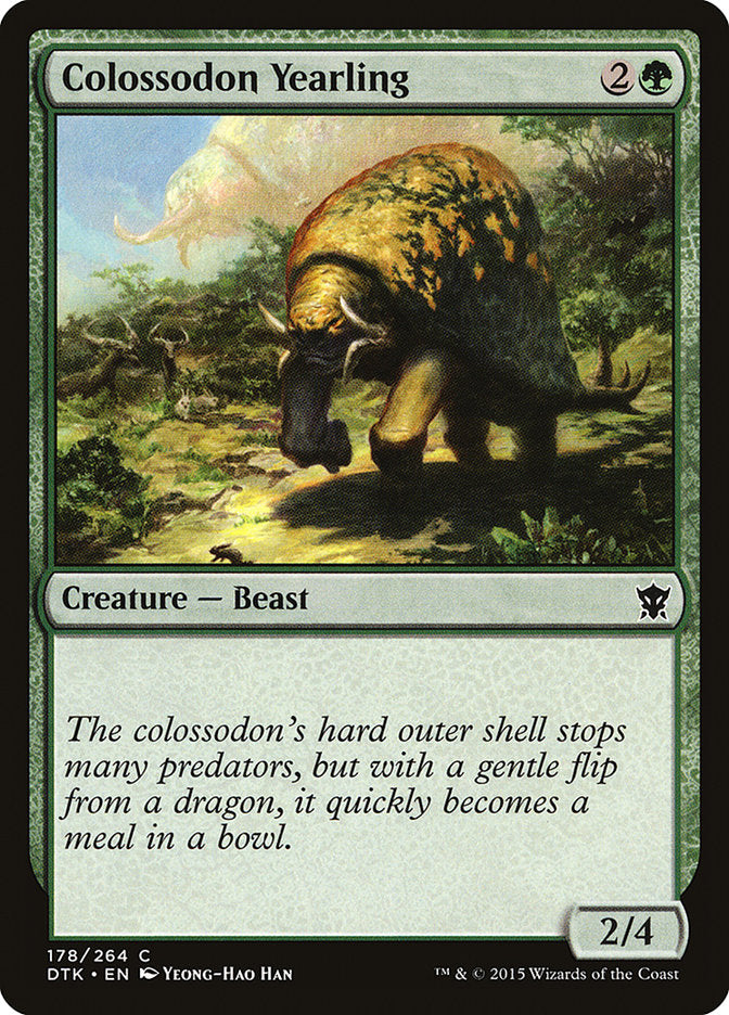 Colossodon Yearling [Dragons of Tarkir] (DTK 178)