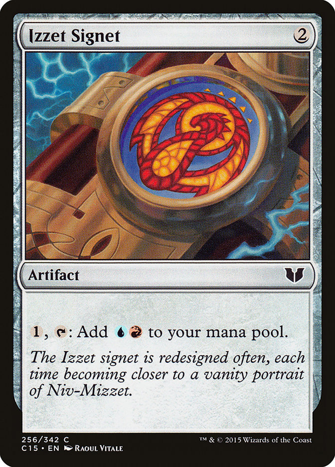 Izzet Signet [Commander 2015] (C15 256)