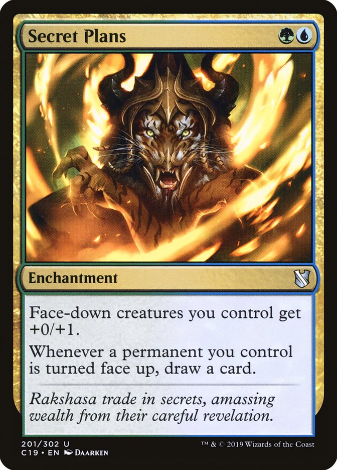 Secret Plans [Commander 2019] (C19 201)