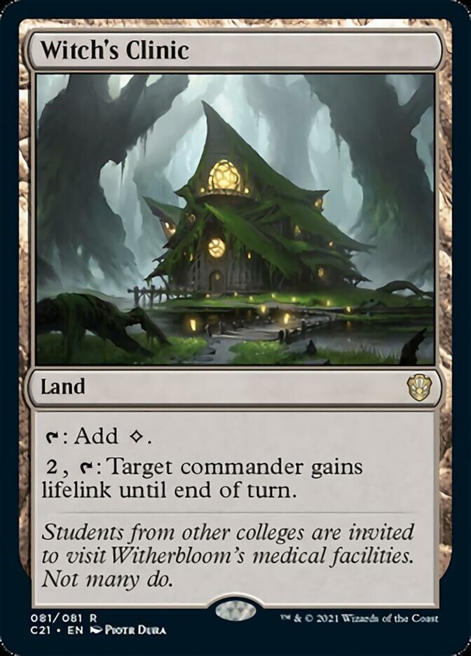 Witch's Clinic [Commander 2021] (C21 81)