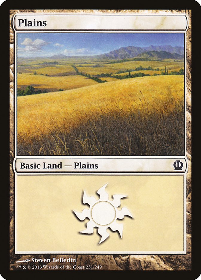 Plains (#231) [Theros] (THS 231)