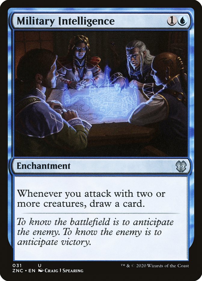 Military Intelligence [Zendikar Rising Commander] (ZNC 31)