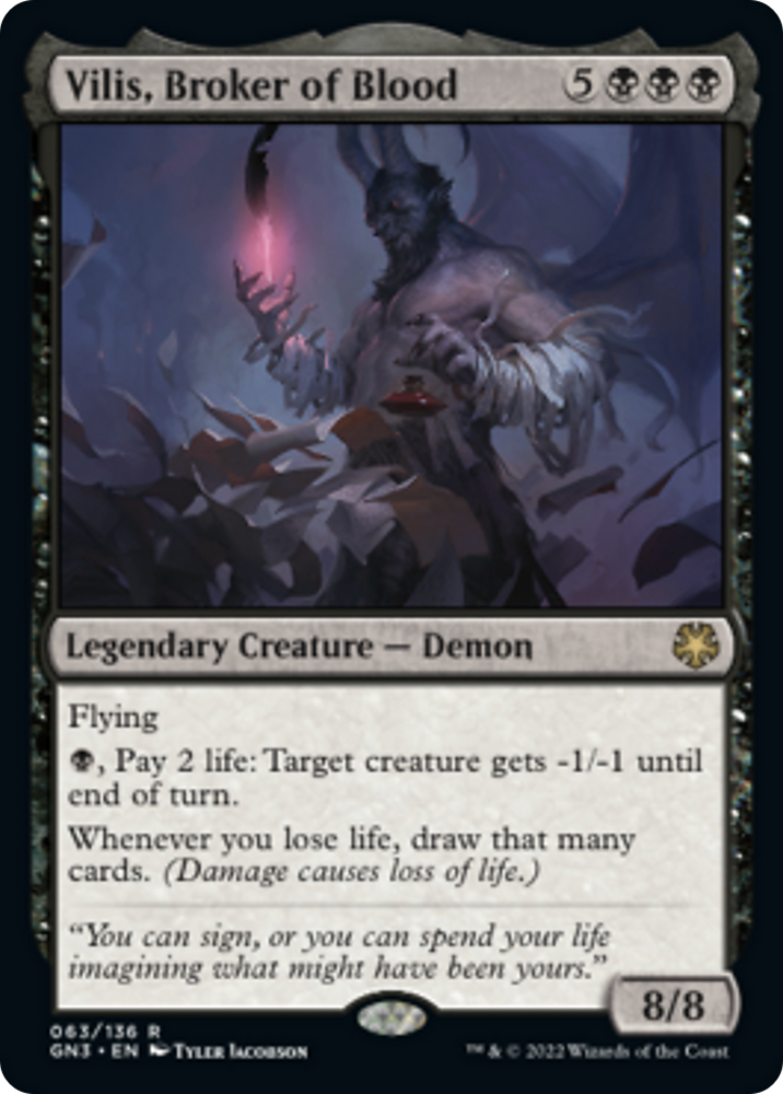 Vilis, Broker of Blood [Game Night 2022]