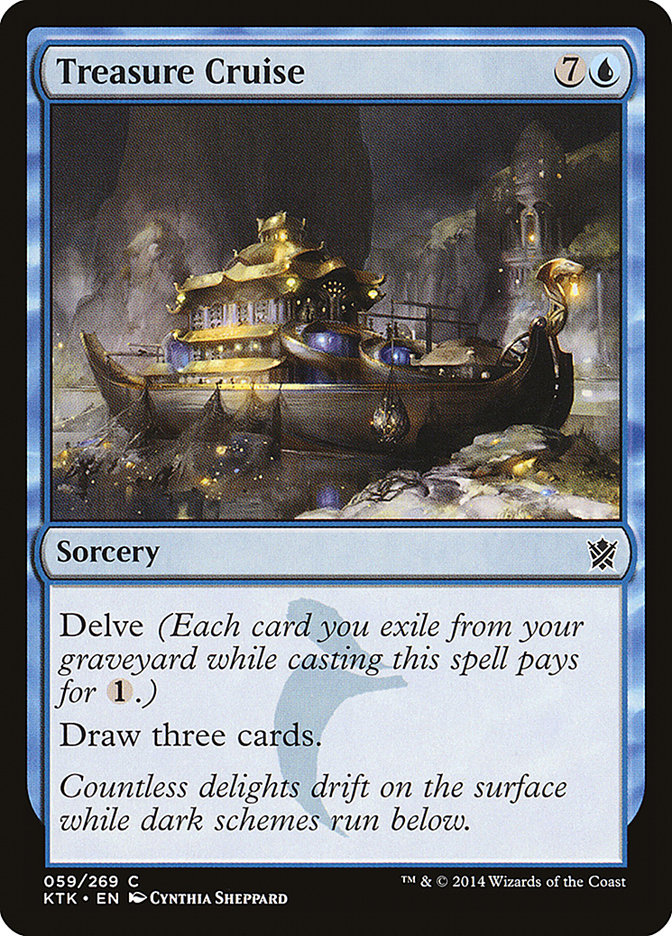 Treasure Cruise [Khans of Tarkir] (KTK 59)