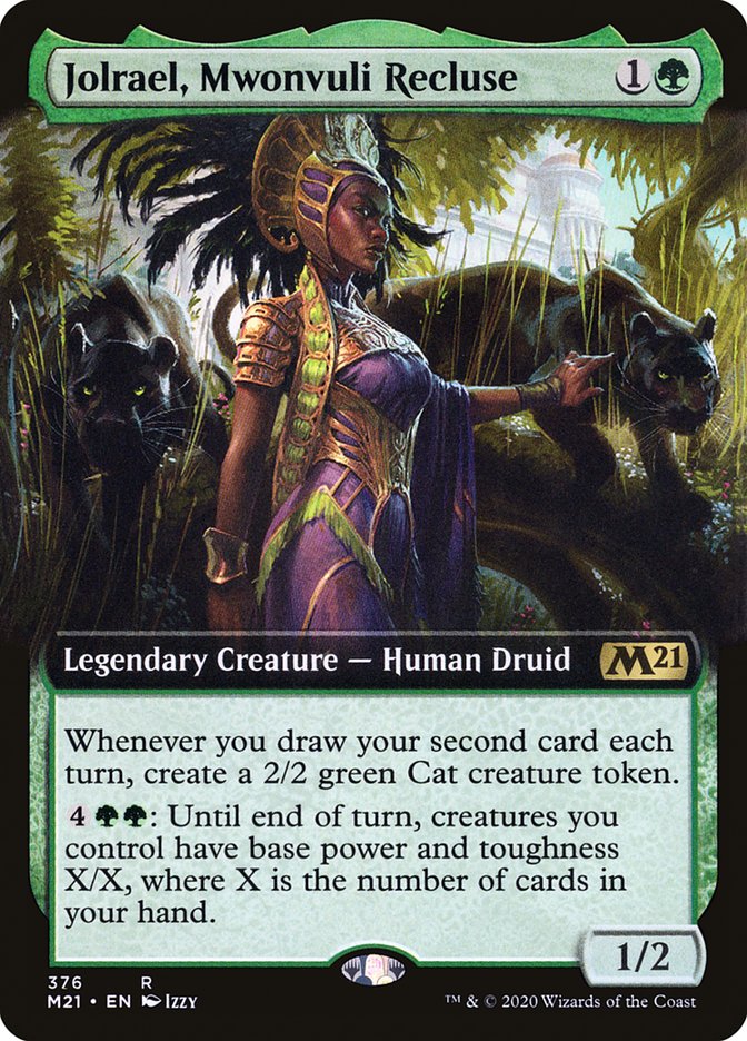Jolrael, Mwonvuli Recluse (Extended Art) [Core Set 2021] (M21 376)
