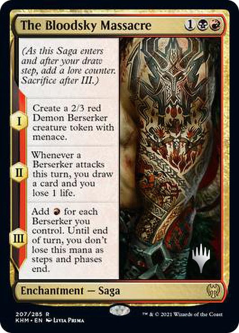 The Bloodsky Massacre [Kaldheim Promo Pack] (PKHM 207)
