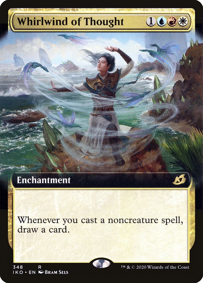 Whirlwind of Thought (Extended Art) [Ikoria: Lair of Behemoths] (IKO 348)