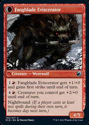 Fangblade Brigand // Fangblade Eviscerator [Innistrad: Midnight Hunt] (MID 139)