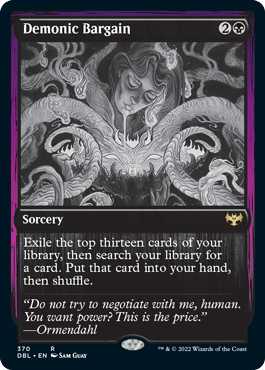Demonic Bargain [Innistrad: Double Feature] (DBL 370)