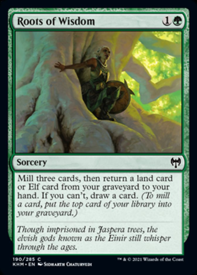 Roots of Wisdom [Kaldheim] (KHM 190)
