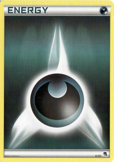 Darkness Energy (6/30) [Black & White: Trainer Kit]