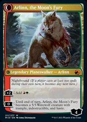Arlinn, the Pack's Hope // Arlinn, the Moon's Fury [Innistrad: Midnight Hunt] (MID 211)