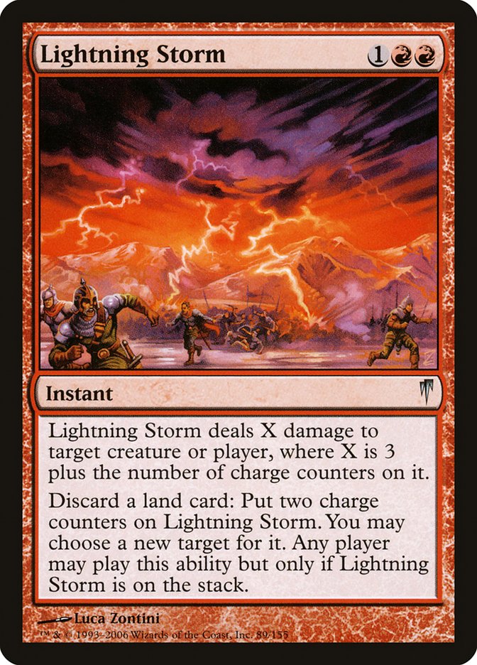Lightning Storm [Coldsnap] (CSP 89)