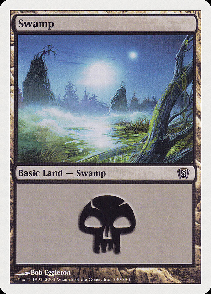Swamp (339) [Eighth Edition] (8ED 339)