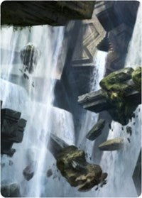 Island 1 Art Card [Zendikar Rising Art Series] (AZNR 10)