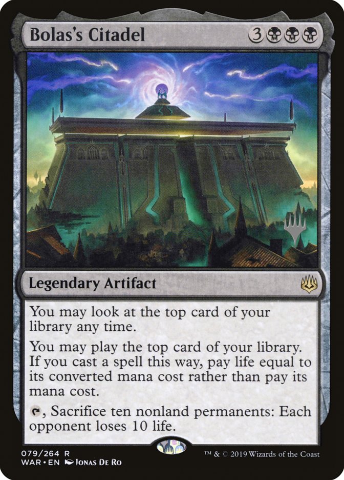 Bolas's Citadel (Promo Pack) [War of the Spark Promos] (PWAR 79P)