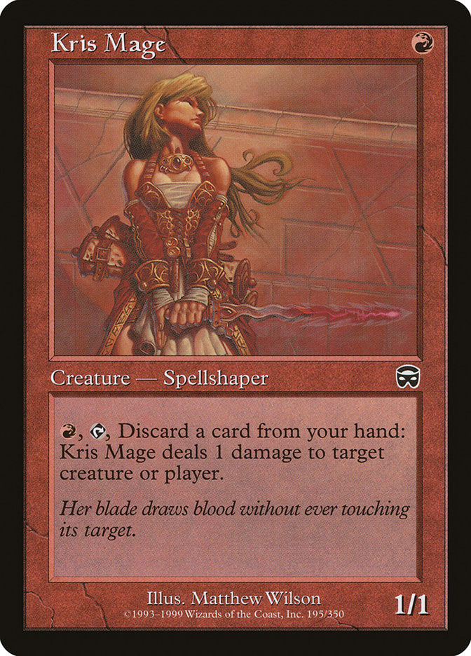 Kris Mage [Mercadian Masques] (MMQ 195)