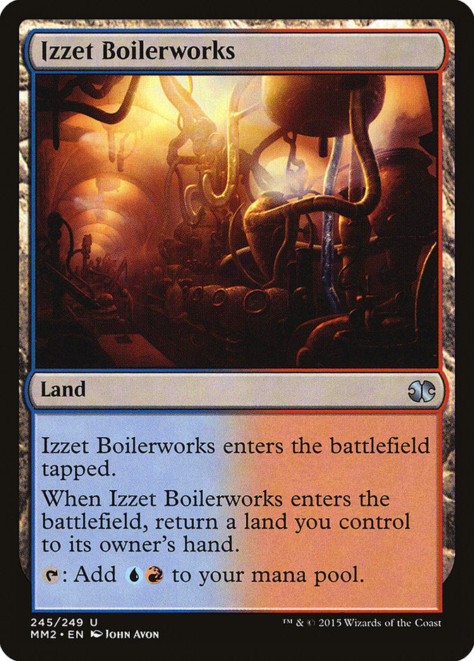 Izzet Boilerworks [Modern Masters 2015] (MM2 245)