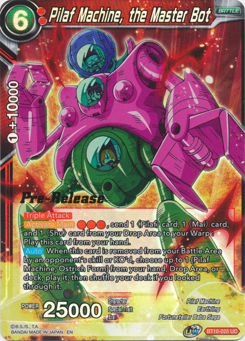 Pilaf Machine, the Master Bot [BT10-025]