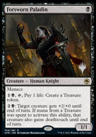 Forsworn Paladin (Promo Pack) [Dungeons & Dragons: Adventures in the Forgotten Realms Promos] (PAFR 104)