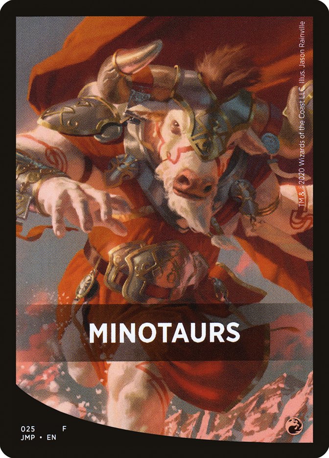 Minotaurs Theme Card [Jumpstart Front Cards] (FJMP 25)