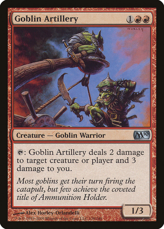 Goblin Artillery [Magic 2010] (M10 138)
