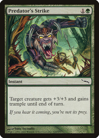 Predator's Strike [Mirrodin] (MRD 128)