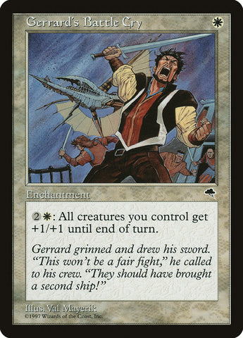 Gerrard's Battle Cry [Tempest] (TMP 21)