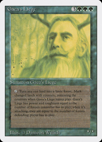 Gaea's Liege [Revised Edition] (3ED 198)